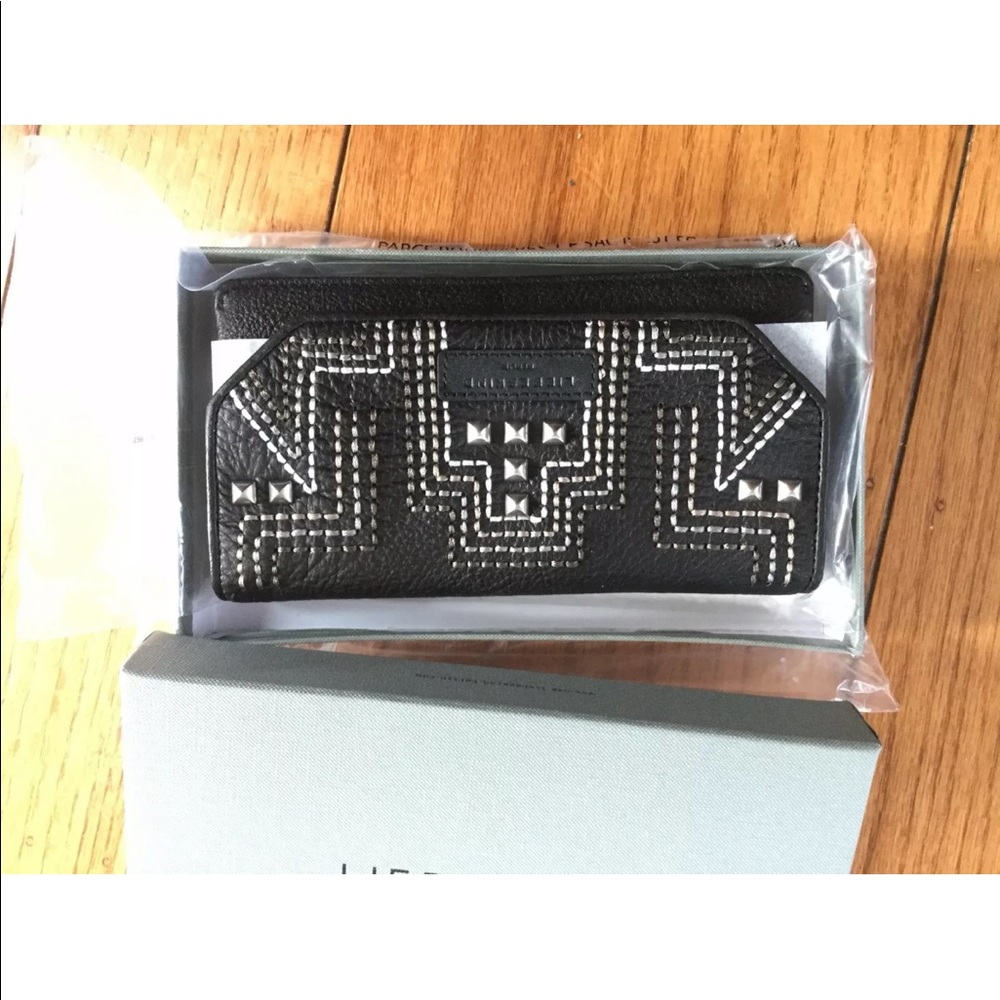 NWT Liebeskind Berlin Studded Leather Wallet